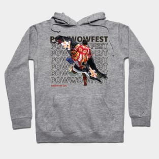 Native American Powwow Text Design 1 Hoodie